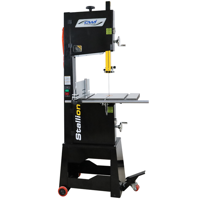 NEW Stallion 14” 1.5HP Bandsaw with Mobility Kit