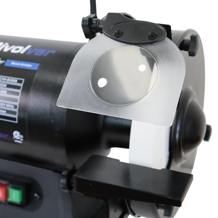 Rivolver 1HP 8" HD Slow Speed Bench Grinder