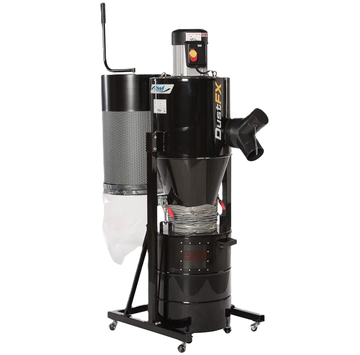 DustFX HEPA Cyclone Dust Collector, 1.5HP