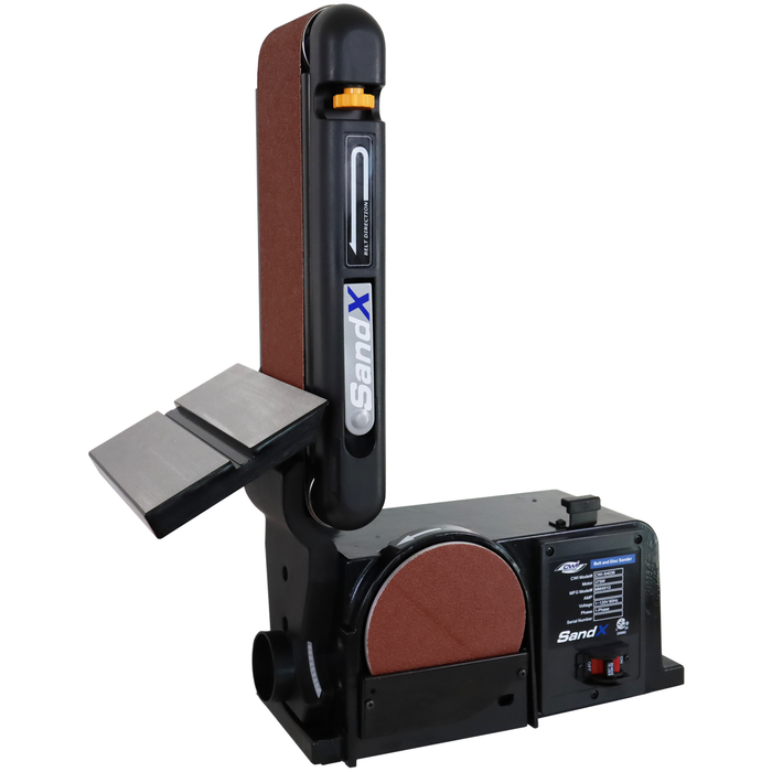 SandX 4" x 36" Belt & 6" Disc Sander