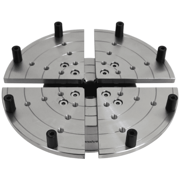 Rivolver HD 4.5″ 4-Jaw Lathe Chuck & Jaw Kit