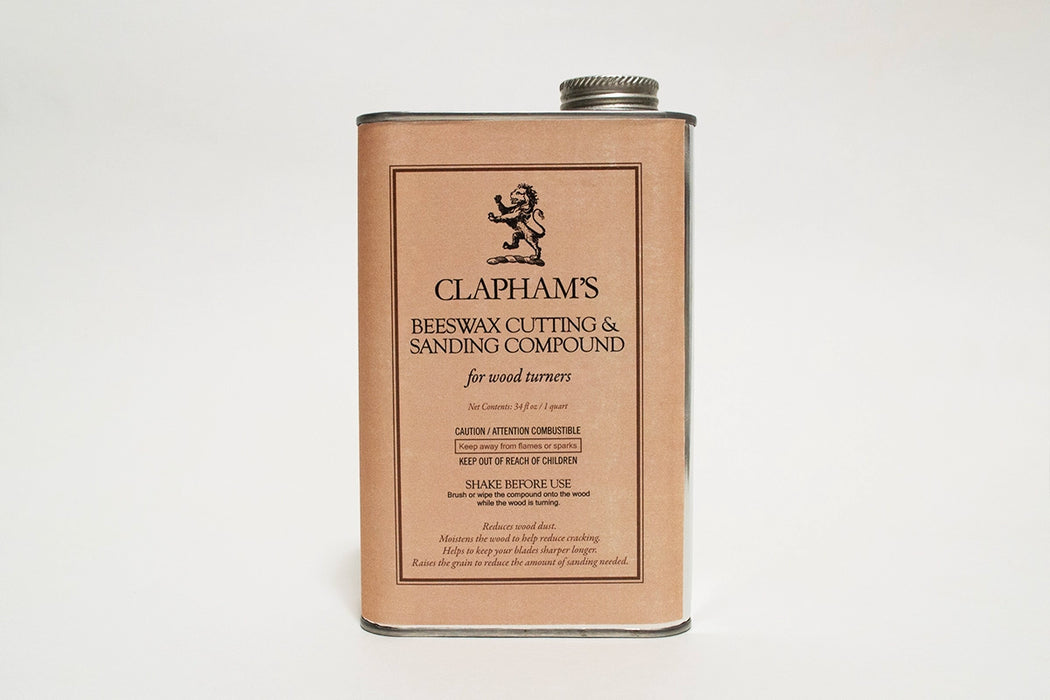 Clapham's Beeswax Cutting & Sanding Compound, 34 oz.(1 L)