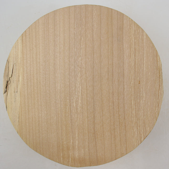 Maple Round, 7.9" x 2.9" Thick  - Stock #41418