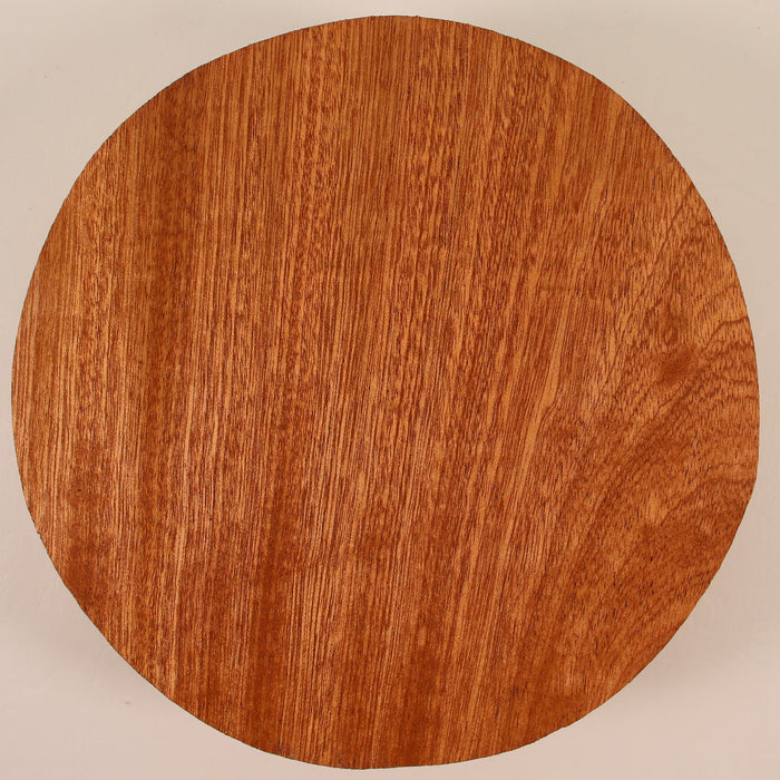 Sapele Round 7.0" x 2.0" Thick - Stock #41564