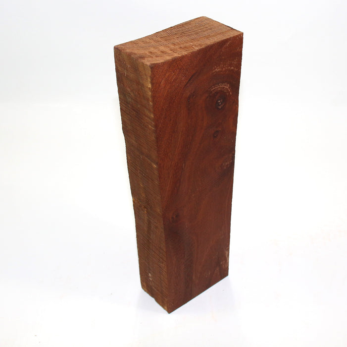 Bubinga Block,12.9" x 4" tapering to 3.7"x 2.1" - Stock #40274