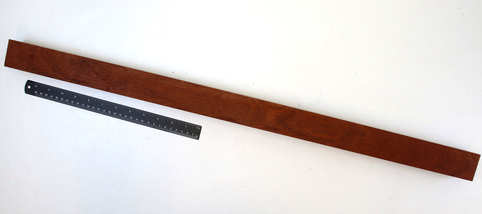 Khaya (African Mahogany) spindle 31.9" x 1.8" x 1.8" long Stock# 41784