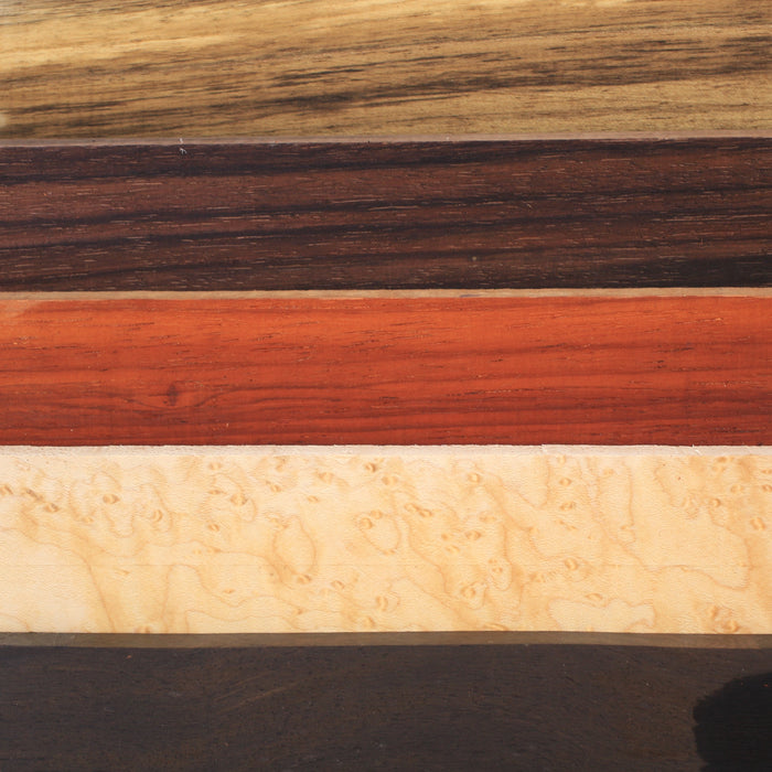 Wood Bridge Blank - 0.5" x 1.9" x 7.5" (1.3cm x 4.8cm x 19cm)