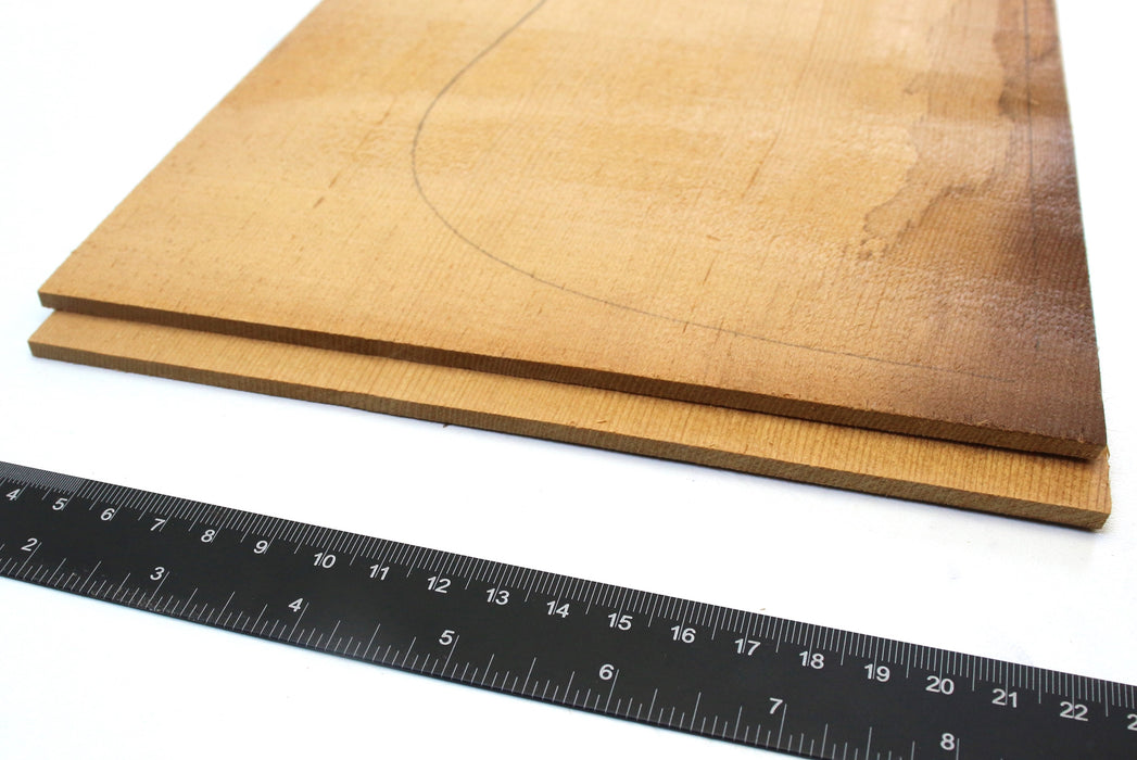 Engelmann Spruce Roasted Acoustic Top, Dreadnought - Stock# 41950