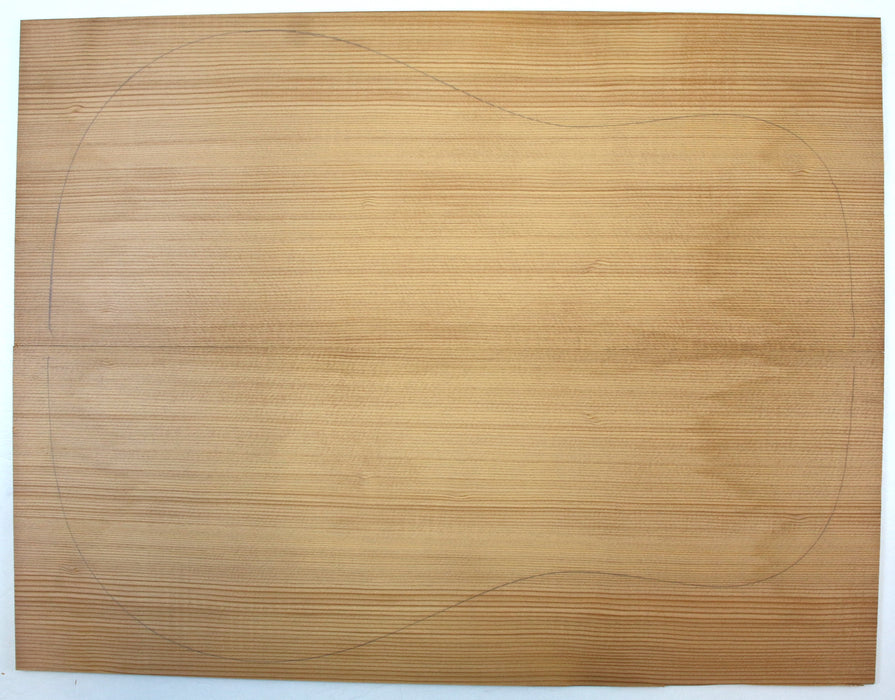 Engelmann Spruce Roasted Acoustic Top, Dreadnought - Stock #41943