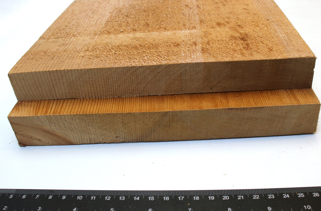 Engelmann Spruce Carve Top, Roasted, 2.7cm (1.06") Thick - Stock #41956