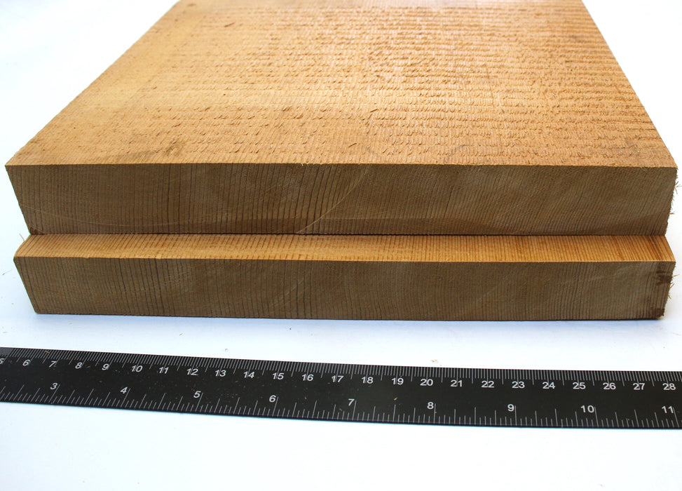 Engelmann Spruce Carve Top, Roasted, 2.7cm (1.06") Thick - Stock #41953