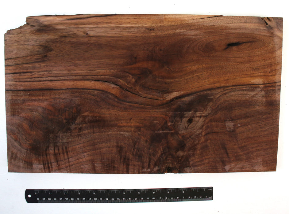 Black Walnut Project Board 17.3" x 9.8" x .94" - Stock# 42044