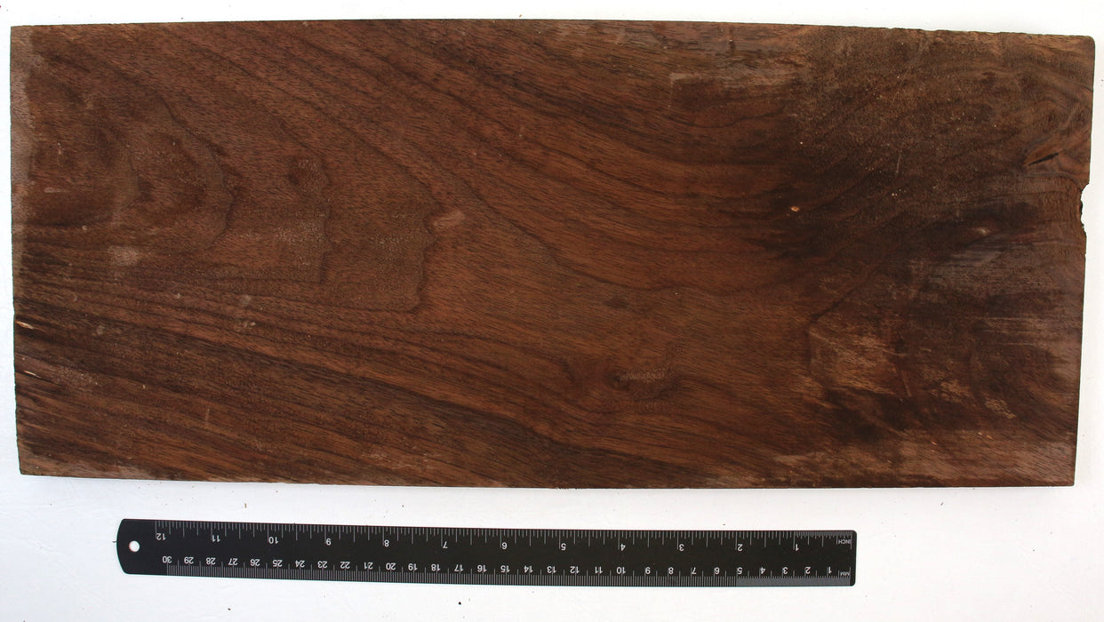 Black Walnut Project Board 17.9" x 7.5" x .67" - Stock# 42043