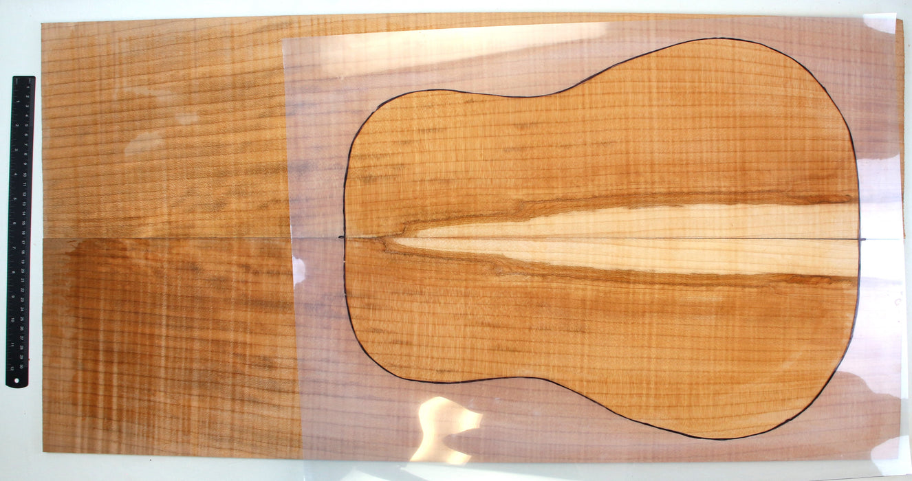 Maple Flame Guitar Set, XL, 6.2mm (.24") Thick - Stock #42048