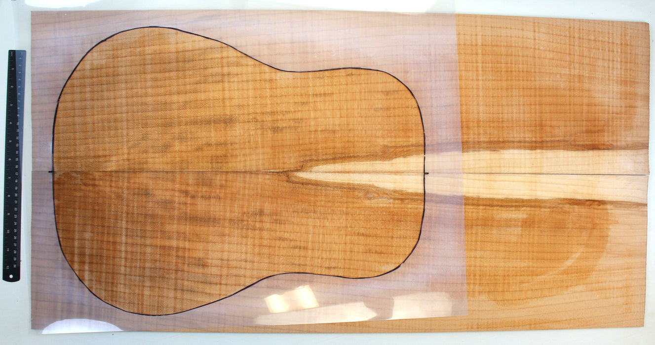 Maple Flame Guitar Set, XL, 6.2mm (.24") Thick - Stock #42048