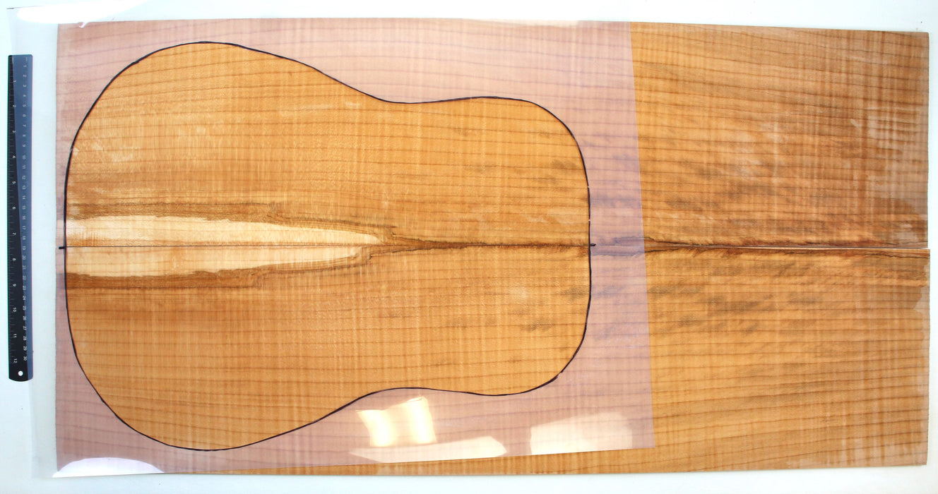 Maple Flame Guitar Set, XL, 6.3mm (.25") Thick - Stock #42047