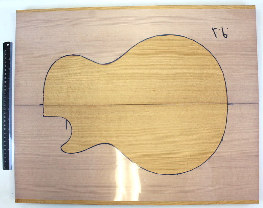 Englemann Spruce Roasted Archtop Set, 2.5cm (0.98") Thick, 2A Grade - Stock #42101