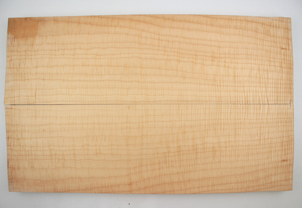 Maple Flame Carve Top, 4A Very Highly Figured, 2.5cm (0.9") Thick - Stock #40800