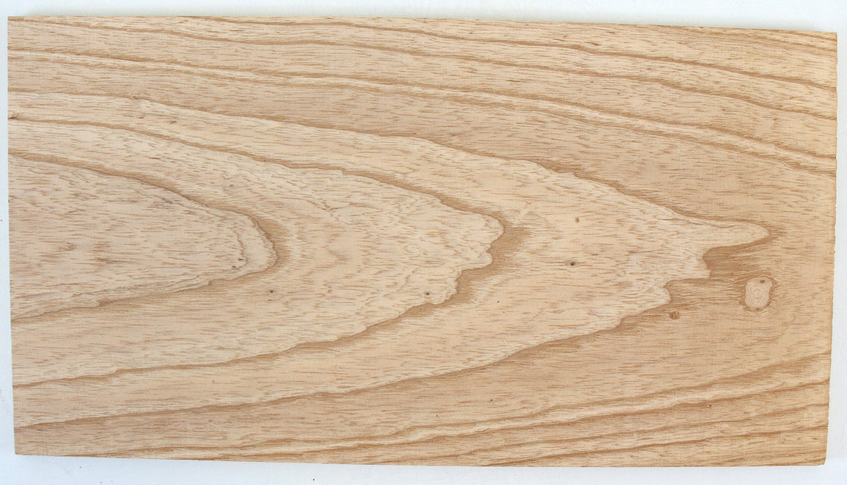 Swamp Ash Pickguard/Project Slice 14.4" x 7.7" x .3" - Stock #42217