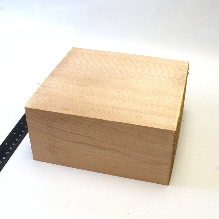 Sitka Spruce Block, 7.2" x 6.9" x 3.3"- Stock #42218