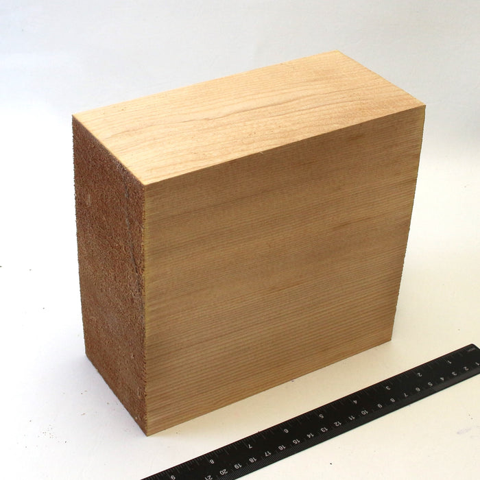 Sitka Spruce Block, 7.2" x 6.9" x 3.3"- Stock #42218
