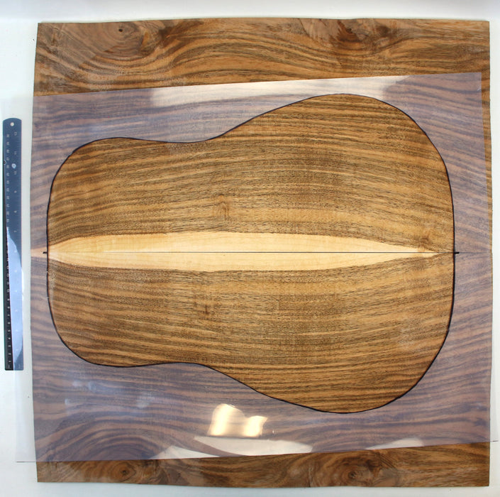 English Walnut Back & Side Set, Dreadnought - Stock #42246