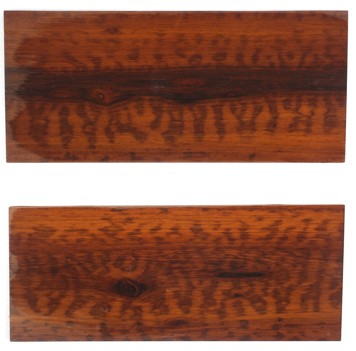 2 Snakewood Pieces (HIGHLY FIGURED) - Stock# 40895