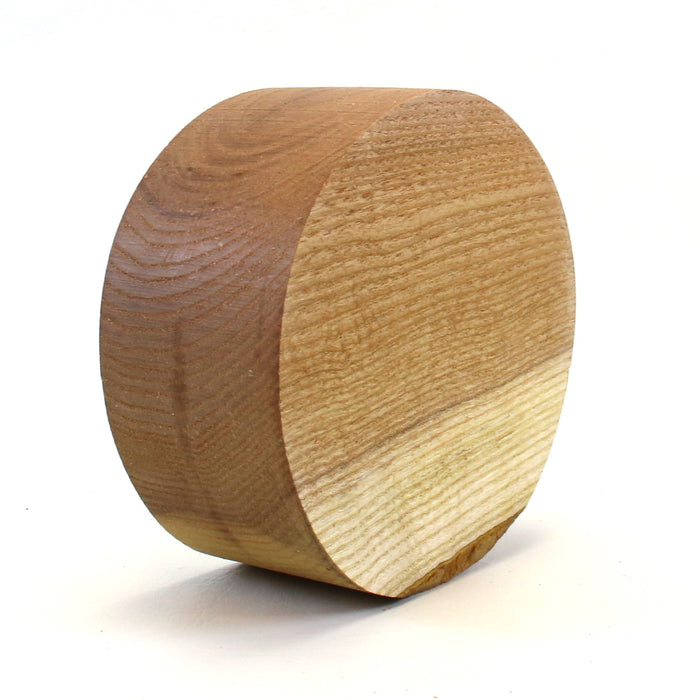 Kentucky Yellowwood Round, Figured  6.1" x 2.7" thick - Stock# 42258