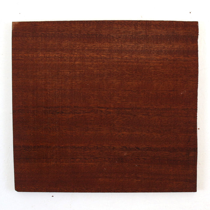 Sapele, Rosette Square,  5.5" x 6" x .2"