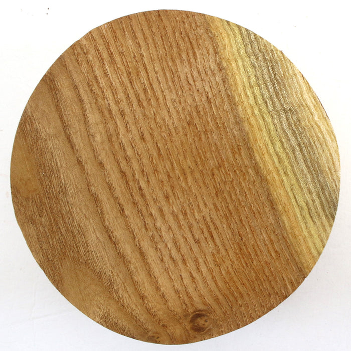 Kentucky Yellowwood Round, Figured  6" x 2.7" thick - Stock# 42297
