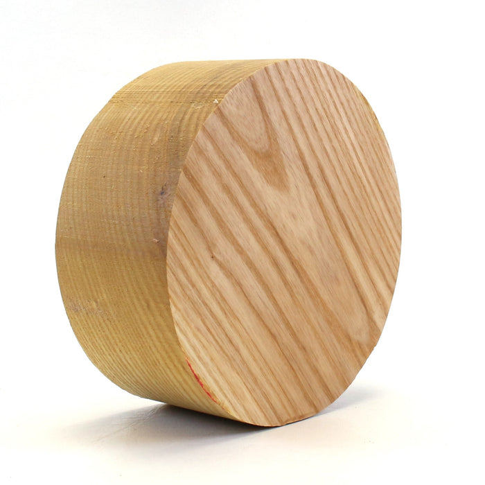 Ash Round, Figured, 7" x 3" Thick - Stock #42321