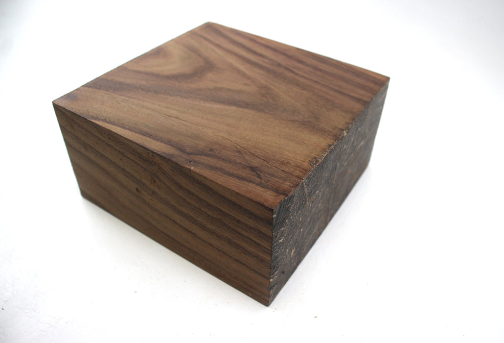 Indian Rosewood Square 6"x 6" x 3" (15.24cm x 15.24cm x 7.6cm)