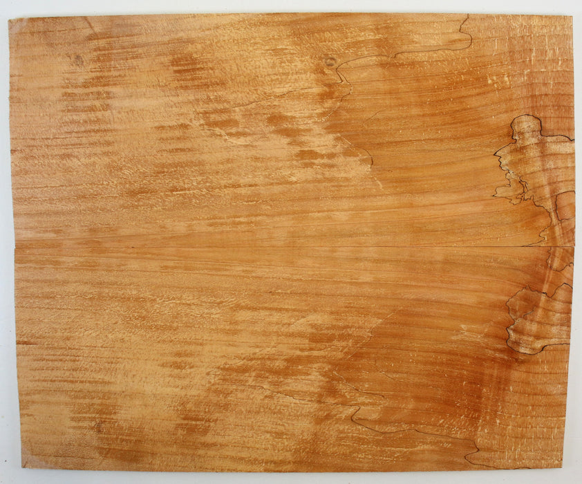 Maple Spalt Guitar Set, 2A+ Figured, 0.25"(6.3mm) Thick - Stock #42337