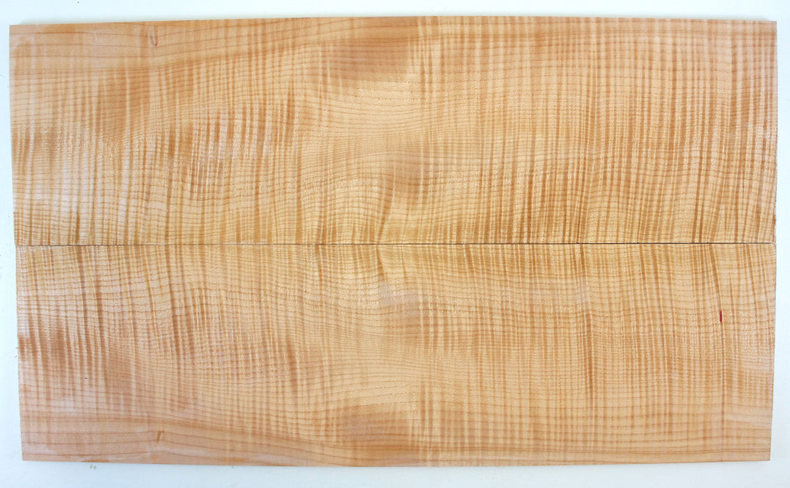 Maple Flame Guitar Set, 4A Exceptionally Figured, 8mm (0.32") Thick, - Stock #42344