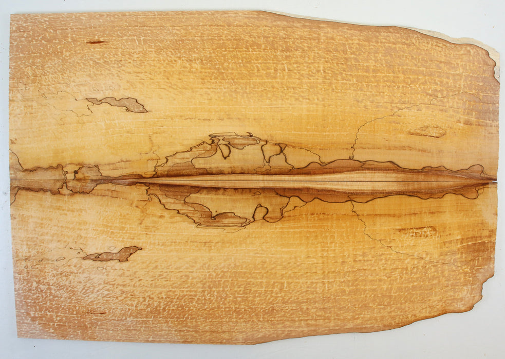 Maple Spalt Guitar Set, 4A Highly Figured, 0.22"(5.7mm) Thick - Stock #42350