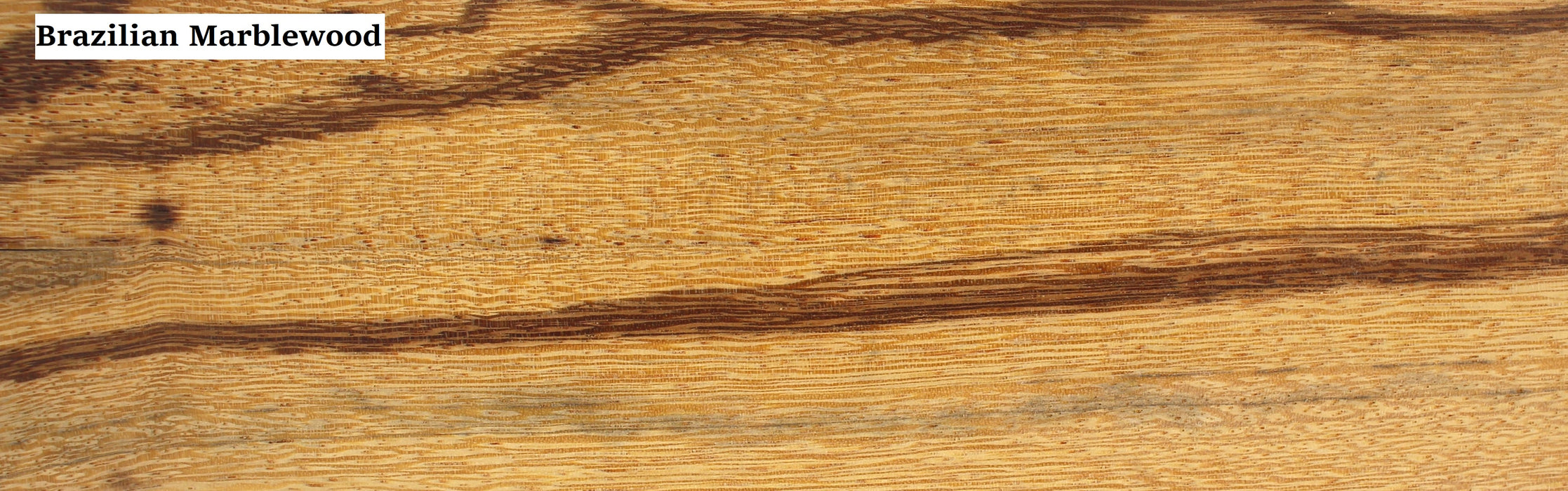 Wood Bridge Blank - 0.5" x 1.9" x 7.5" (1.3cm x 4.8cm x 19cm)