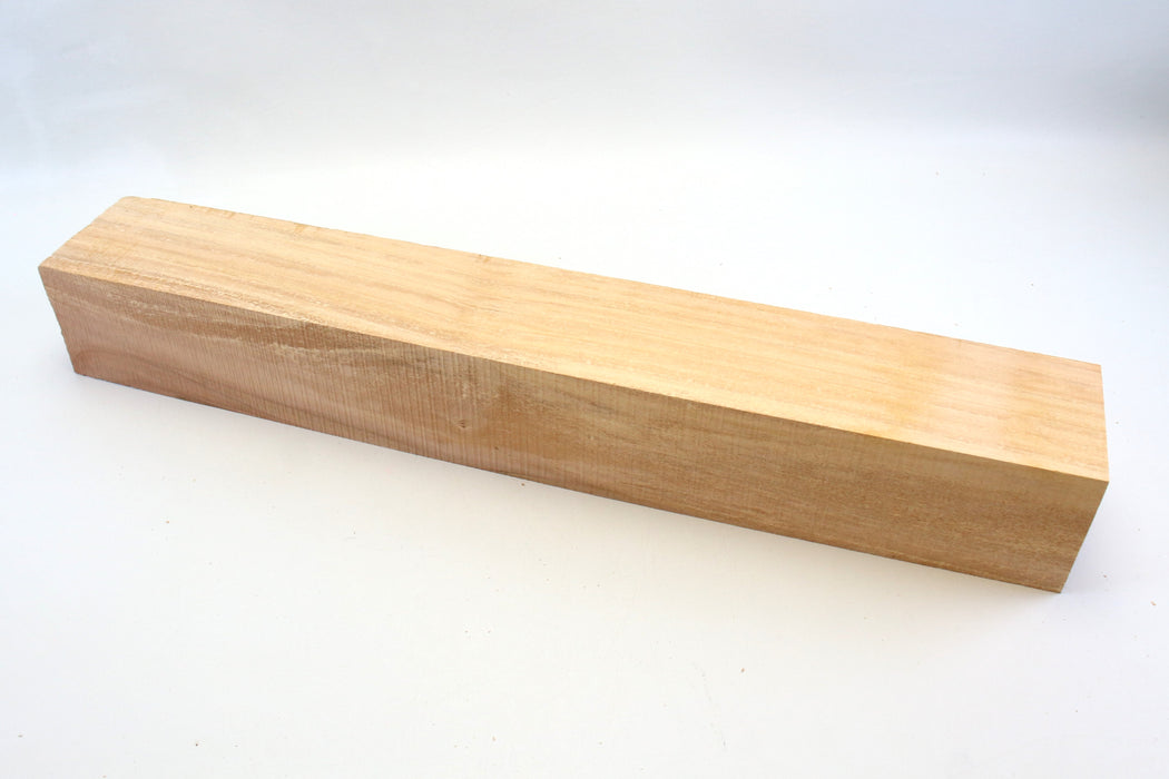 Maple Spalt Spindle, Figured, 22.2" x 3.1" x 3.1" Thick - Stock #42392