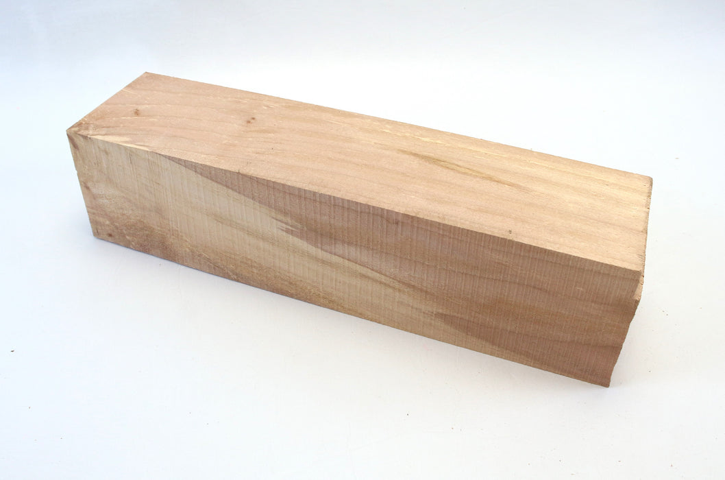 Maple Spalt Peppermill, Figured, 12.6" x 3.1" x 3.1" Thick - Stock #42385