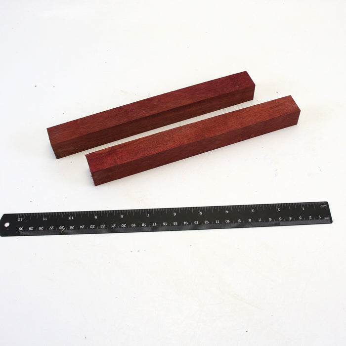 Purpleheart Spindle Bundle, 9.1" x 1" x 1" - Stock #42407