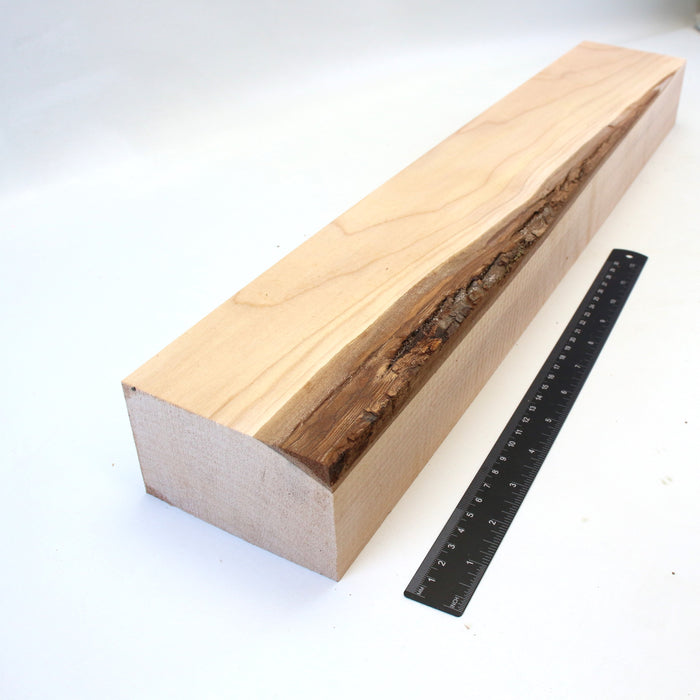 Maple Block, Figured 23.8" x 3.9" x 2.4" - Stock #42403