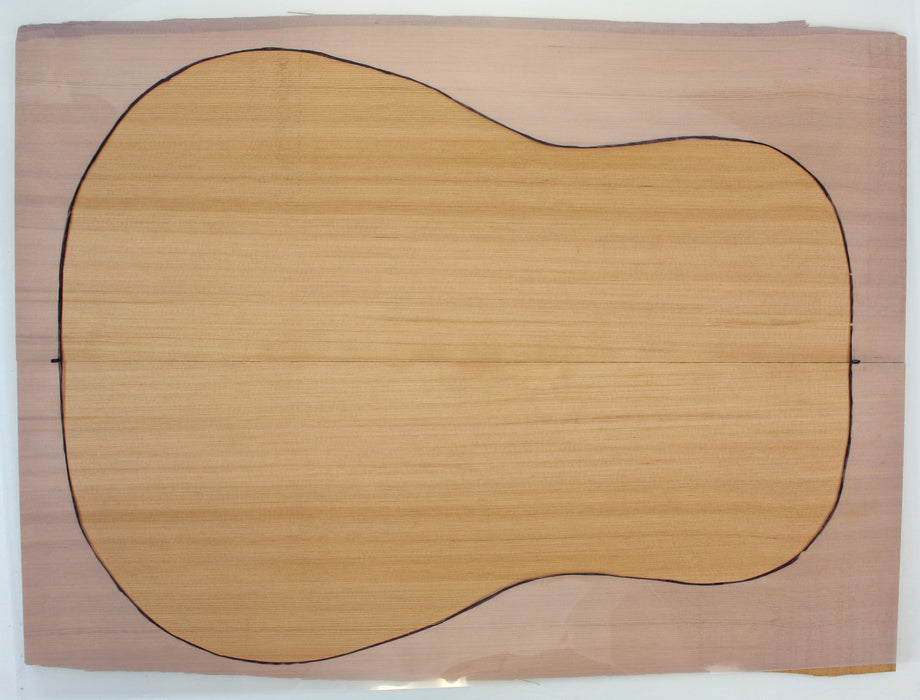Red Cedar Dreadnought Acoustic Top, 4.9mm (0.19") Thick - Stock #42422