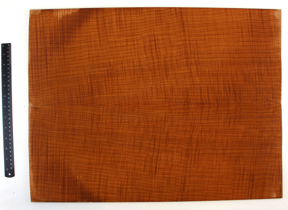 Maple Flame Roasted Guitar Set, 3A+ Figured, 6.2mm (0.24") Thick - Stock #42477