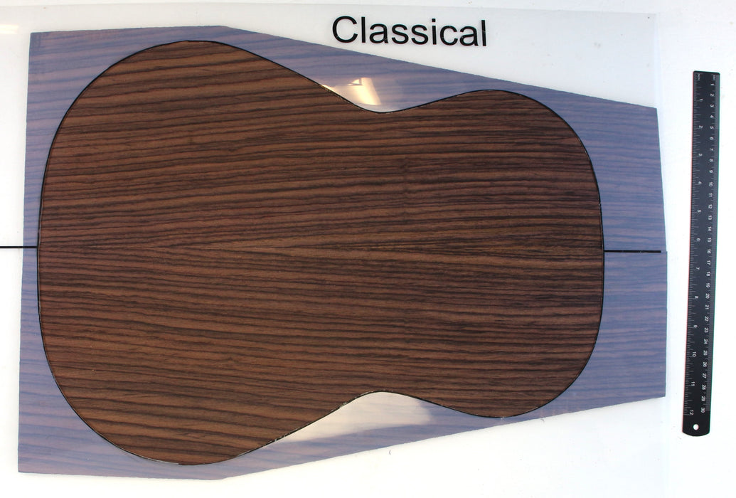 Indian Rosewood OM / Classical (+Standard) Back Only - Stock# 42476
