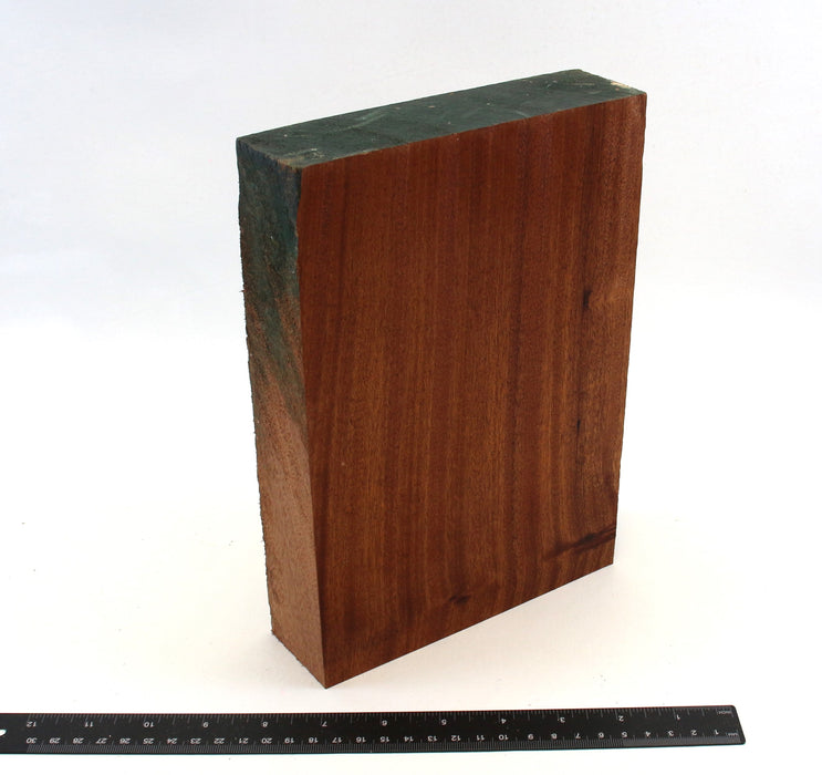 Sapele Block 9.4" x 6.7" x 2.0"  - Stock# 42482