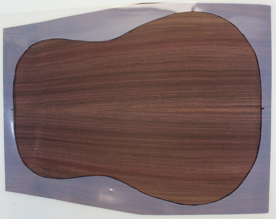 Indian Rosewood Back Only, Dreadnought, 0.15" (3.8mm) Thick, - Stock #42594