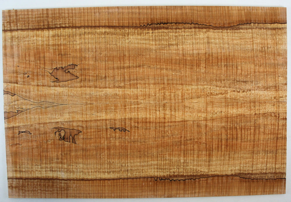 Maple Spalt Guitar Set, 4A+ Exceptionally Figured, 0.26" (6.6mm) Thick - Stock #42610