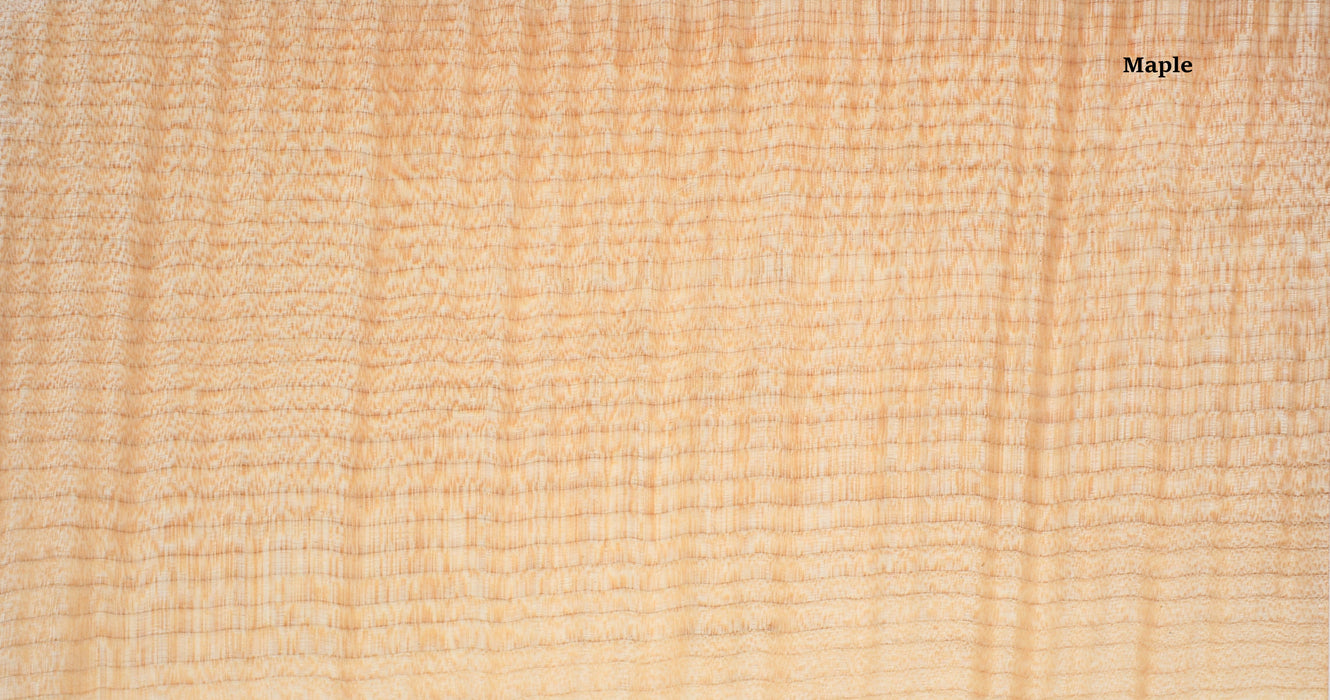 Maple Flame Guitar Fingerboard (21.5")