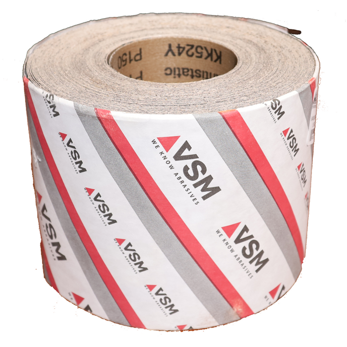 Drum Sanding Rolls  5" x 25Y (12.7cm x 22.86m)