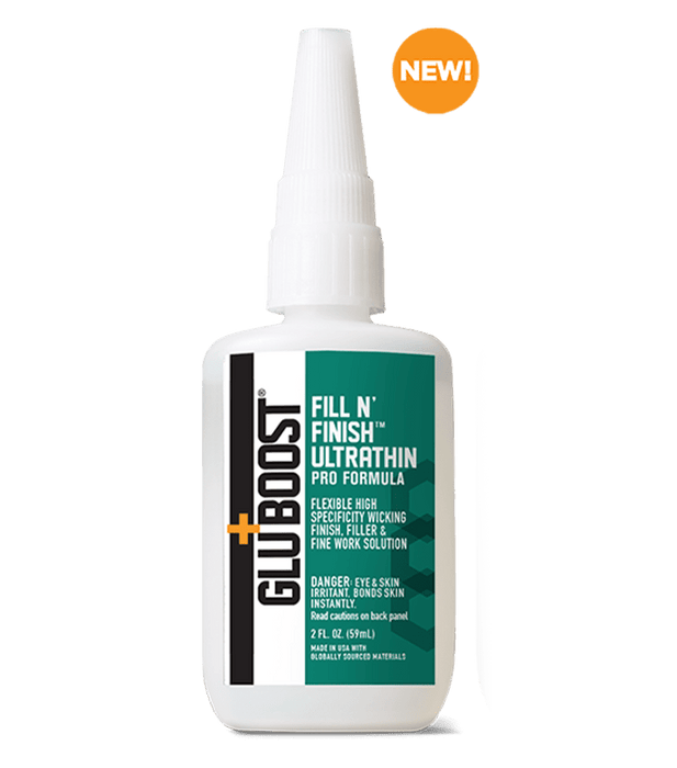 GluBoost Fill N' Finish, Ultra Thin - 2oz