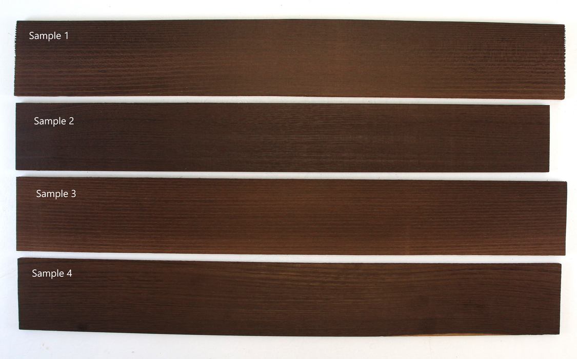 Robinia/Black Locust Guitar Fingerboard, Roasted  21.5" Long